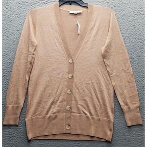 LOFT Cardigan Sweater Women S Multi Long Sleeve Lightweight Stretch Button Front